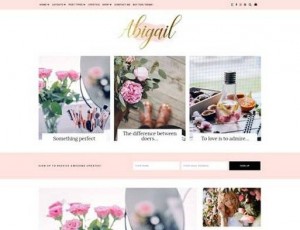 Abigail v1.0.0 – 美容WordPress主题
