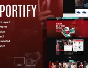 Sportify v2.3.7 – Themeforest Gym WordPress主题