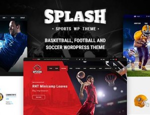 Splash v4.2.1 – 为足球，篮球体育俱乐部运动WordPress主题