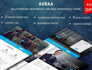 AURAA v1.0 – 多用途响应WordPress主题