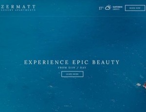 Zermatt v1.1.1- WordPress的酒店主题