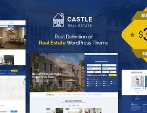 castle v1.0.0 – 房地产WordPress主题