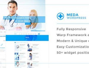 Meda v1.0.1 – 健康和医疗响应主题