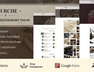 Fourche v1.1.4 – 餐厅和咖啡厅的WordPress主题