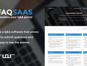 FAQ SaaS – 常见问题和知识库WP主题