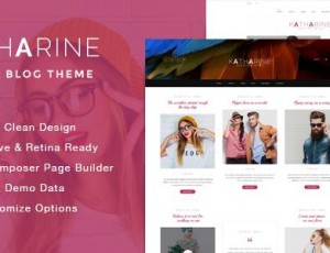 Katharine v1.4 – 现代时尚博客WordPress主题