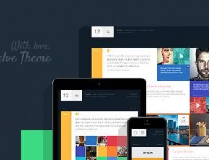 Twelve v1.0.3 原创和创意的WordPress主题