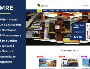 Comre v2.4.9 -优惠券代码和分支机构WordPress主题
