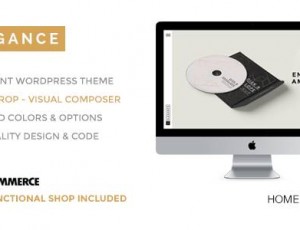ELEGANCE v1.6 – 创意WordPress主题与商店