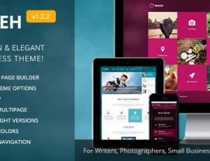 Bokeh v1.5.2 -博客和商业WordPress主题