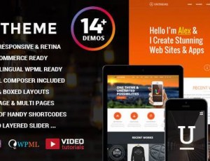 UniTheme v3.8 – 响应式多功能WordPress主题