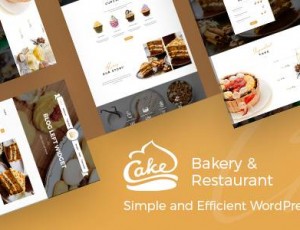 Cake v1.1 – 轻松面包店和备份主题