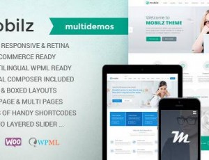 Mobilz v3.2 – 响应式多用途WordPress主题