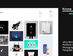 Krome v1.1 -最小的创意组合/机构/摄影