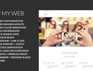 PIMP v1.7 – Creative MultiPurpose主题