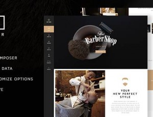 The Barber Shop v1.8.3- 一个WordPress主题的美发沙龙