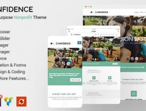 Confidence v3.3.1 – 多用途非营利WordPress主题