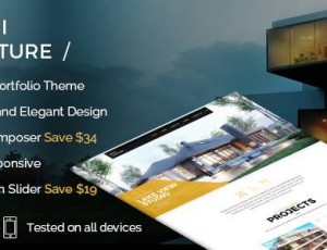 Architecture v1.1-投资组合，创意，WordPress主题