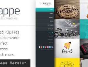 Kappe v2.1 – 全屏组合和博客WP主题