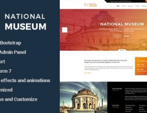 museum v2.0.2- 响应式WordPress主题