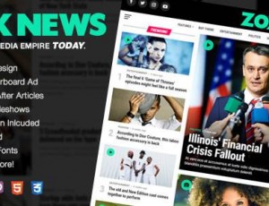 Zox News v3.11.1 – 专业WordPress新闻和杂志主题