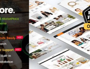 HiStore v1.0.1 – 清洁时尚，家具电子商务和MarketPlace