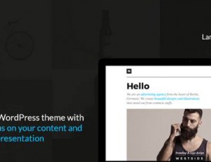 NORD v1.0.0 – 专注于内容的创意WordPress主题