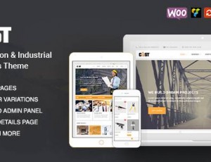 CAST v1.1.1 – 建筑，工业和建筑wordpress主题