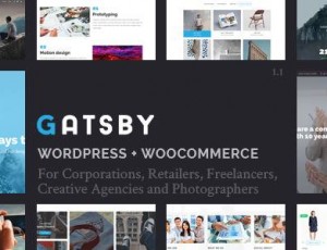 Gatsby v1.3 – WordPress电子商务主题