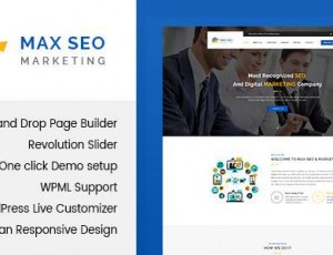 Max Seo v1.0 – Seo和营销WordPress主题