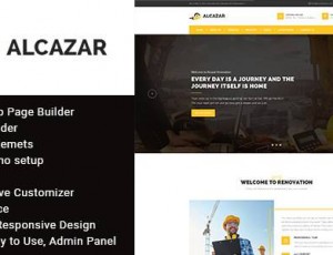 Alcazar v1.1-建筑WordPress主题
