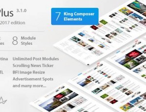 NewsPlus v3.8.2 – 新闻和杂志的WordPress主题