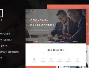 The Business v1.5.0 – 强大的一页商务WordPress主题