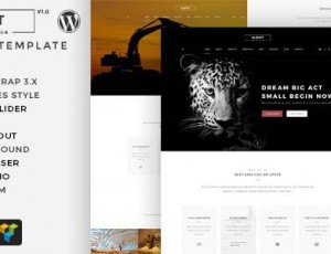 ALBIST v1.0 – 创意多用途WordPress主题