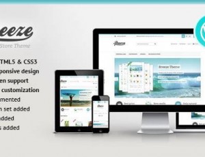 breeze v1.0.1 – 响应WooCommerce主题