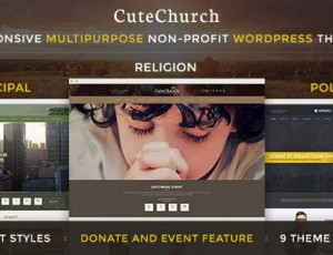 CuteChurch v2.1.0- WP主题