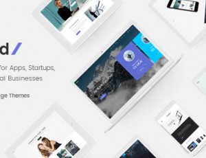 Fluid v1.2 – 应用程序，创业公司和数字企业的主题