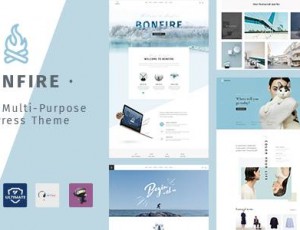 bonfire v1.6.3 – 创意多用途WordPress主题