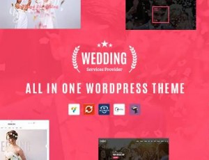 Wedding v1.4 – 所有在一个WordPress主题