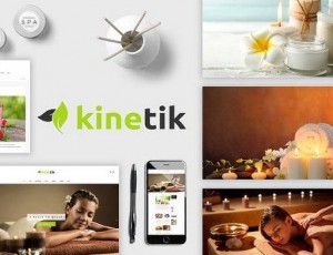 Kinetik v1.0 – 水疗/美容博客WordPress主题