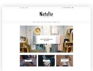 natalie v4.6- 一个博客和购物WordPress主题