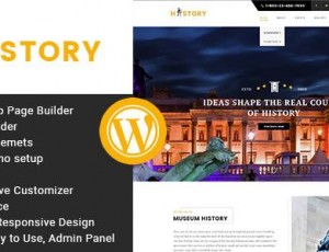 history v1.2.2 – 博物馆与展览的WordPress主题