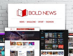 Bold News v1.4.9 – 杂志新闻报纸WordPress主题