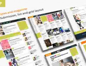 LIST MAG WP v2.9 – 一个响应WordPress的博客主题