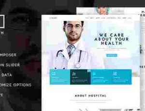 the hospital v1.6 – 一个和多页健康WordPress主题