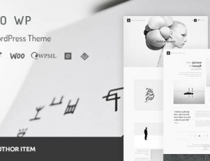 Inverto WP v1.7 – 最小的WordPress主题