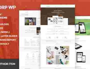 Multicorp WP v2.1 – 清洁机构的WordPress主题