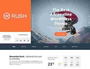 adrenaline v1.9.0 – 你的户外探险WordPress模板