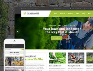 the landscaper v2.4.2 – 草坪和园林绿化WordPress主题