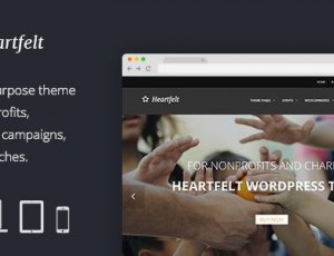 heartfelt v2.6.4 – 人性化的响应WordPress主题